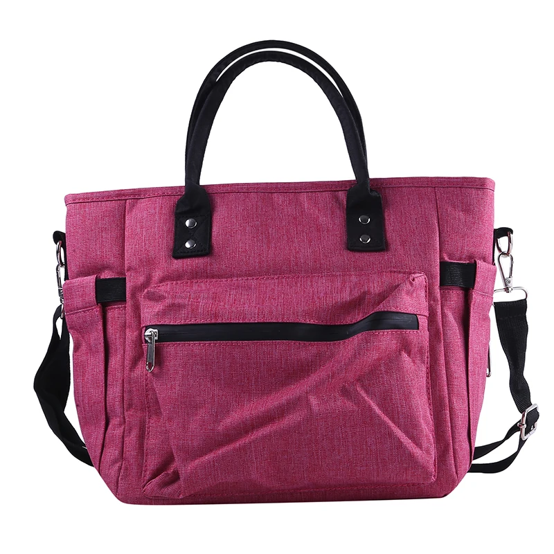 

New Portable Crossbody Lunch Bags Waterproof Oxford Cloth High Capacity Food Bento Thermal Storage Container Cooler Bags