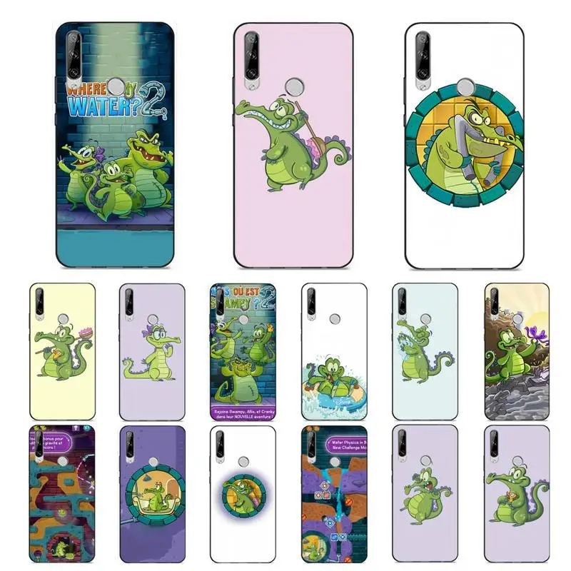 

Disney Swampy Phone Case for Huawei Y 6 9 7 5 8s prime 2019 2018 enjoy 7 plus