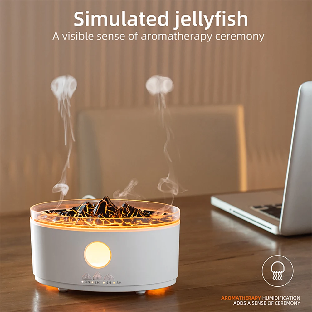 Многоцветный увлажнитель воздуха Aierwill с ультразвуковым разрядом тумана для