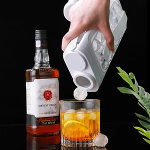 17 ice ball maker kitchen ice kettle bar accessories gadgets creative ice cube mold 2 in 1 multi function ice tubs with handle free global shipping