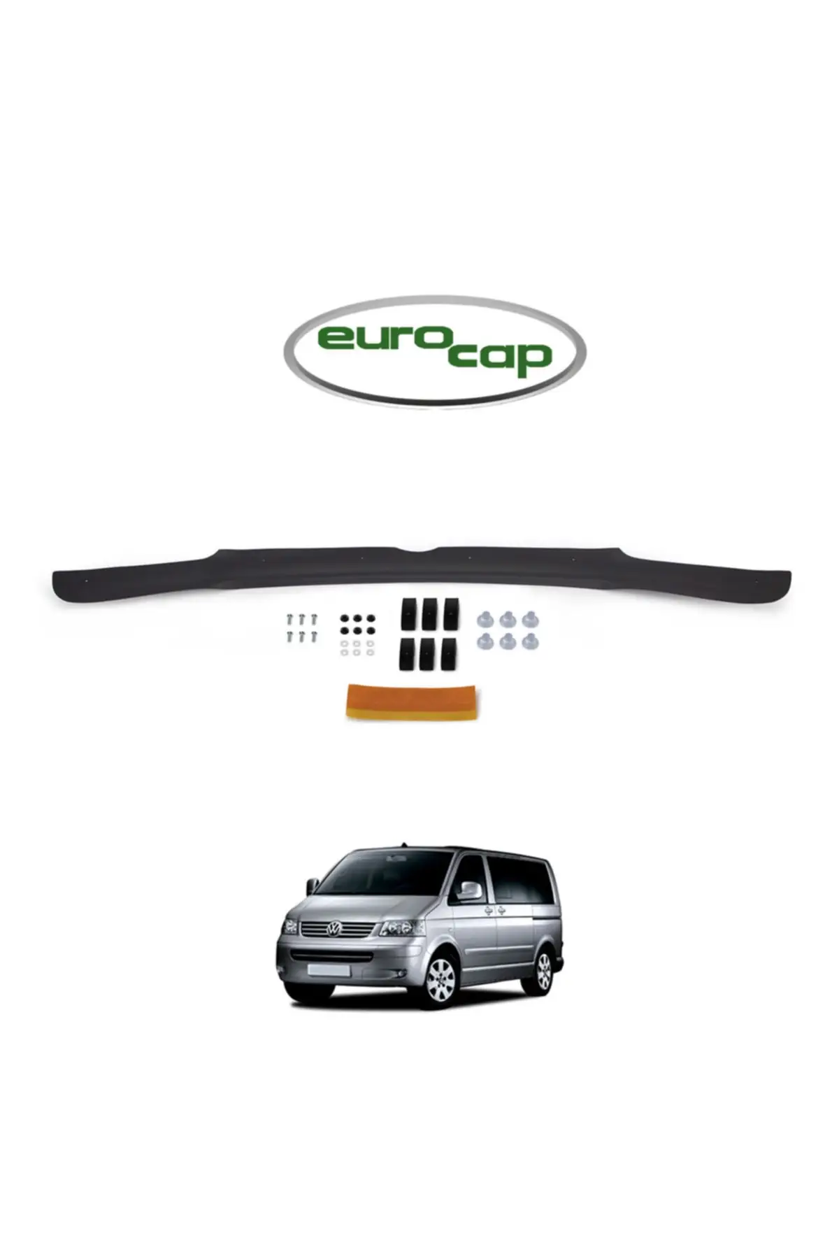 

Volkswagen T5 Trasnporter Front Hood Protection Spoiler 3mm Acrylic (ABS) Glossy 2003-2009