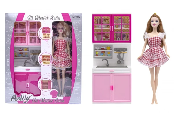

Anlily baby toy first kitchen set fun sink ergonomic design practical products