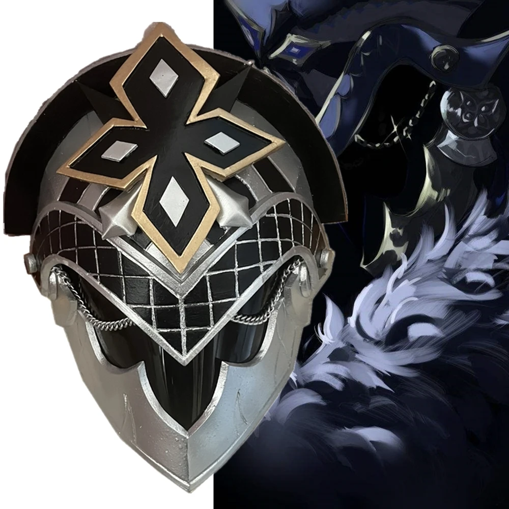 

Genshin Impact Fatui The Captain Capitano Masks Cosplay Adult EVA Helmet Mask Ornaments Halloween Costume Prop