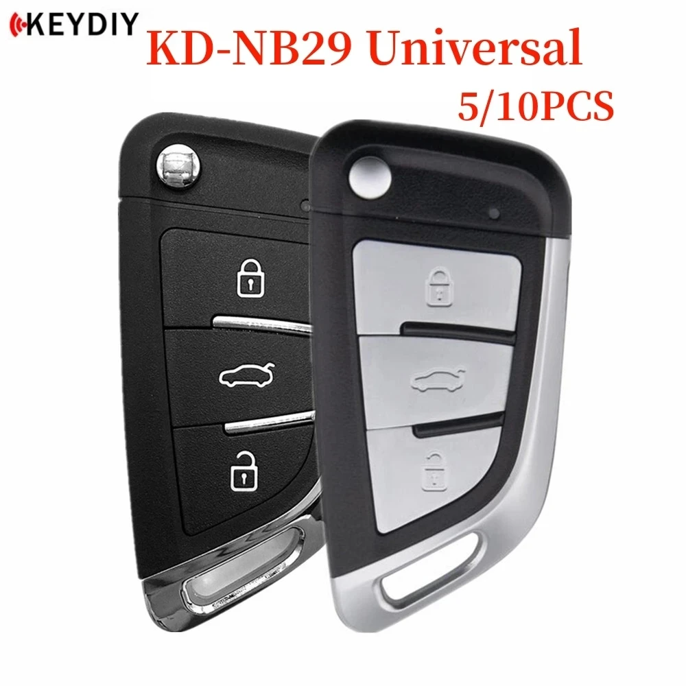 

5 шт. KEYDIY оригинальный KD900/KD-X2 программатор ключей NB29 металлическая кнопка универсальный многофункциональный KD MINI/KD-MAX удаленный автомобильный ключ