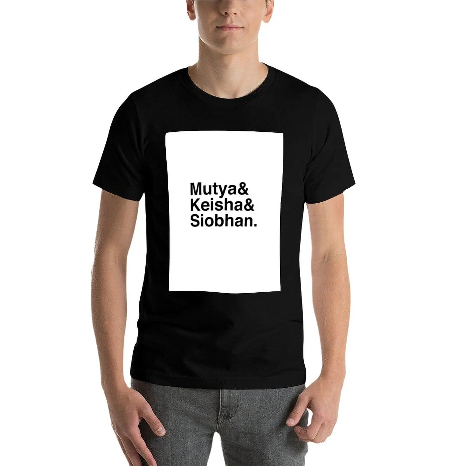 Фото Оригинальная классическая футболка Sugababes Mutya Keisha Siobhan Classic TShirt92, рабочая, повседневная, удобная футболка №4