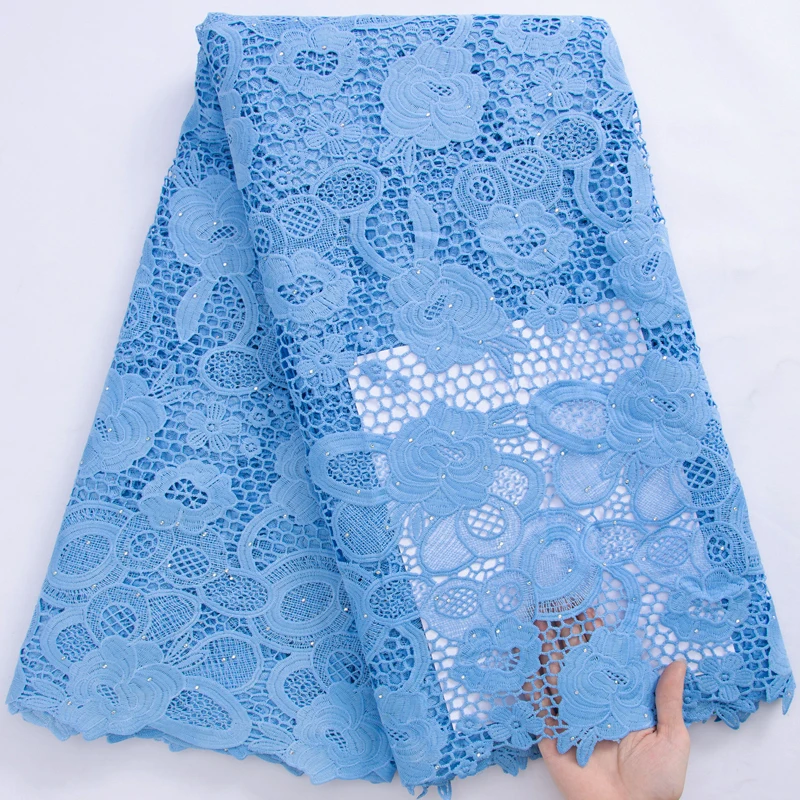 SJD африканское кружево хипure с камнями 2024 новейшее нигерийское водорастворимое