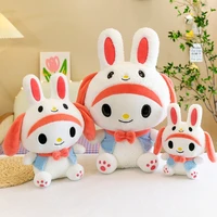 anime my melody plush toy sanrio cartoon childrens pillow large doll model toy cute plush birthday gift for children girl gifts