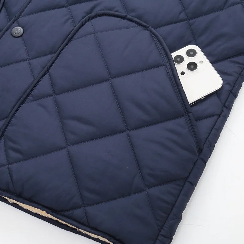 2022 New Casual Fashion Men's Down Cotton Inner Short Winter Coat Large Size Cotton Coat Plus Cashmere Thick Cotton Coat Coats