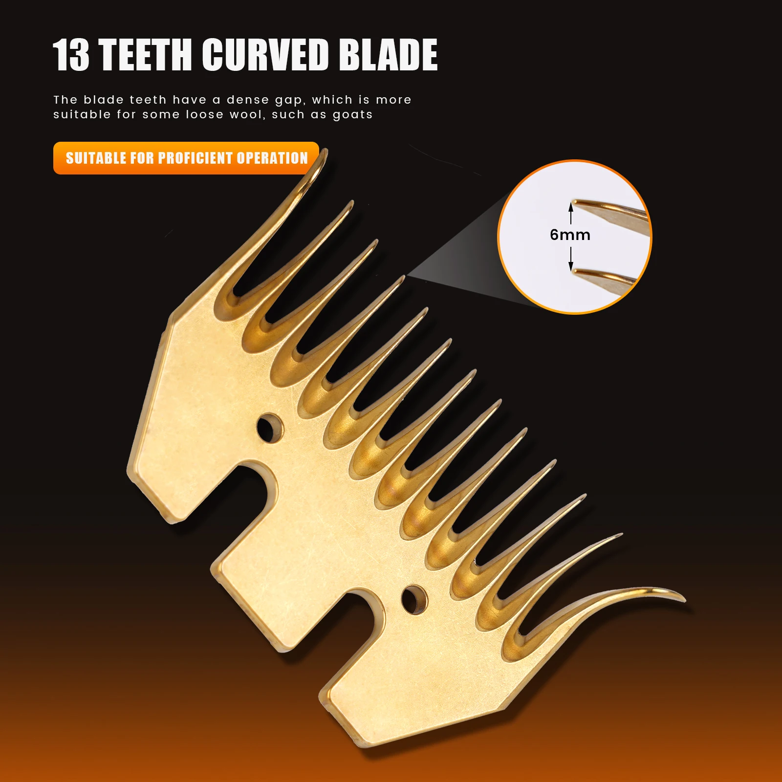 Золотые ножницы для овец Luck расческа резак бритва лезвие коз альпака