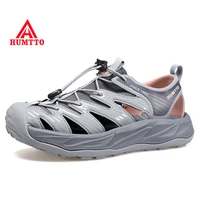 humtto breathable water hiking shoes for women 2022 woman sandals luxury designer summer beach quick dry flat womens sneakers