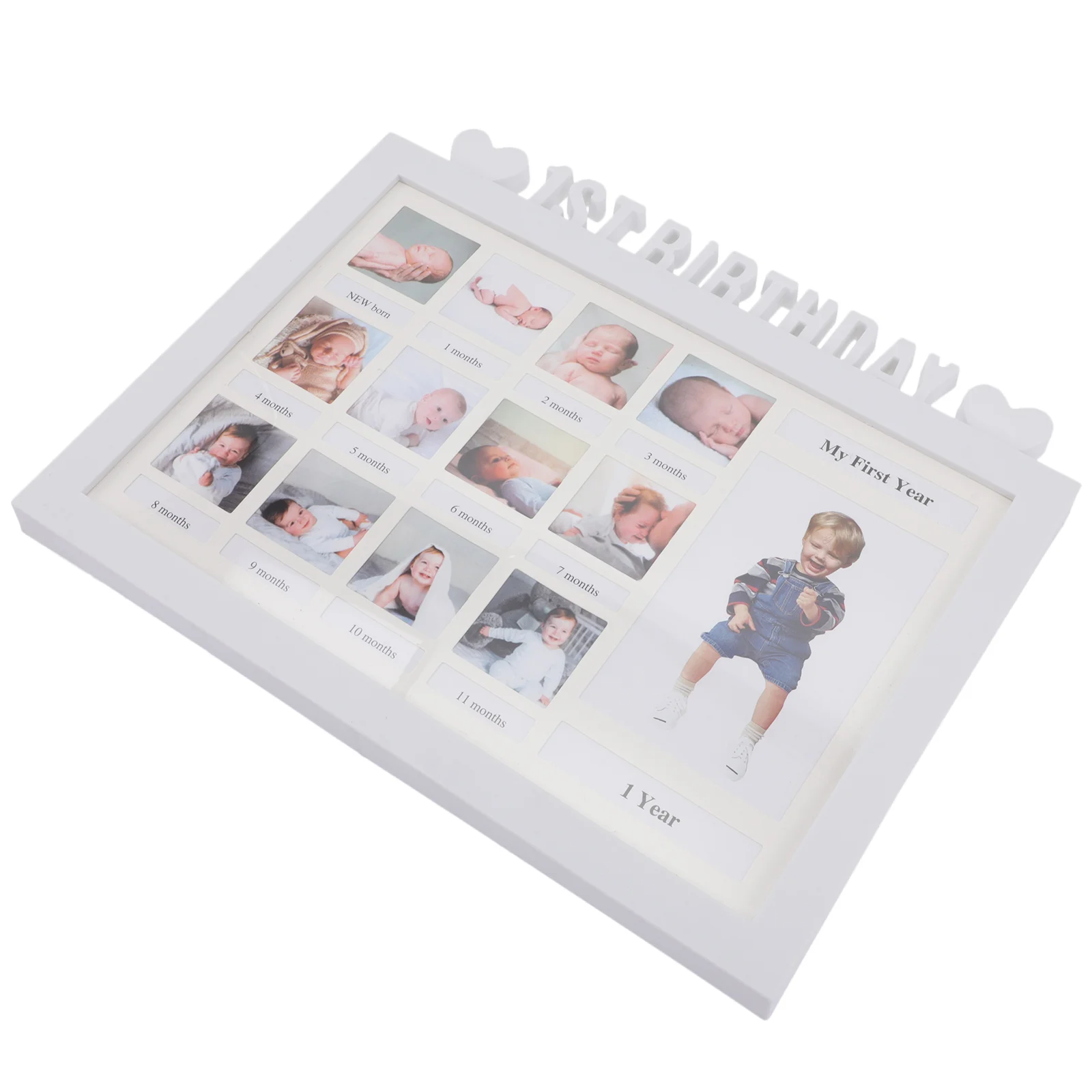 

First Year Collage Baby Frame Infant Gift Baby Shower Gift Baby Gifts Growth Photo Frame Christmas Newborn Photo Frame