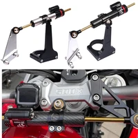 motorcycle cnc adjustable steering damper stabilizer for colove ky400x ky 400x ky400 x 400x