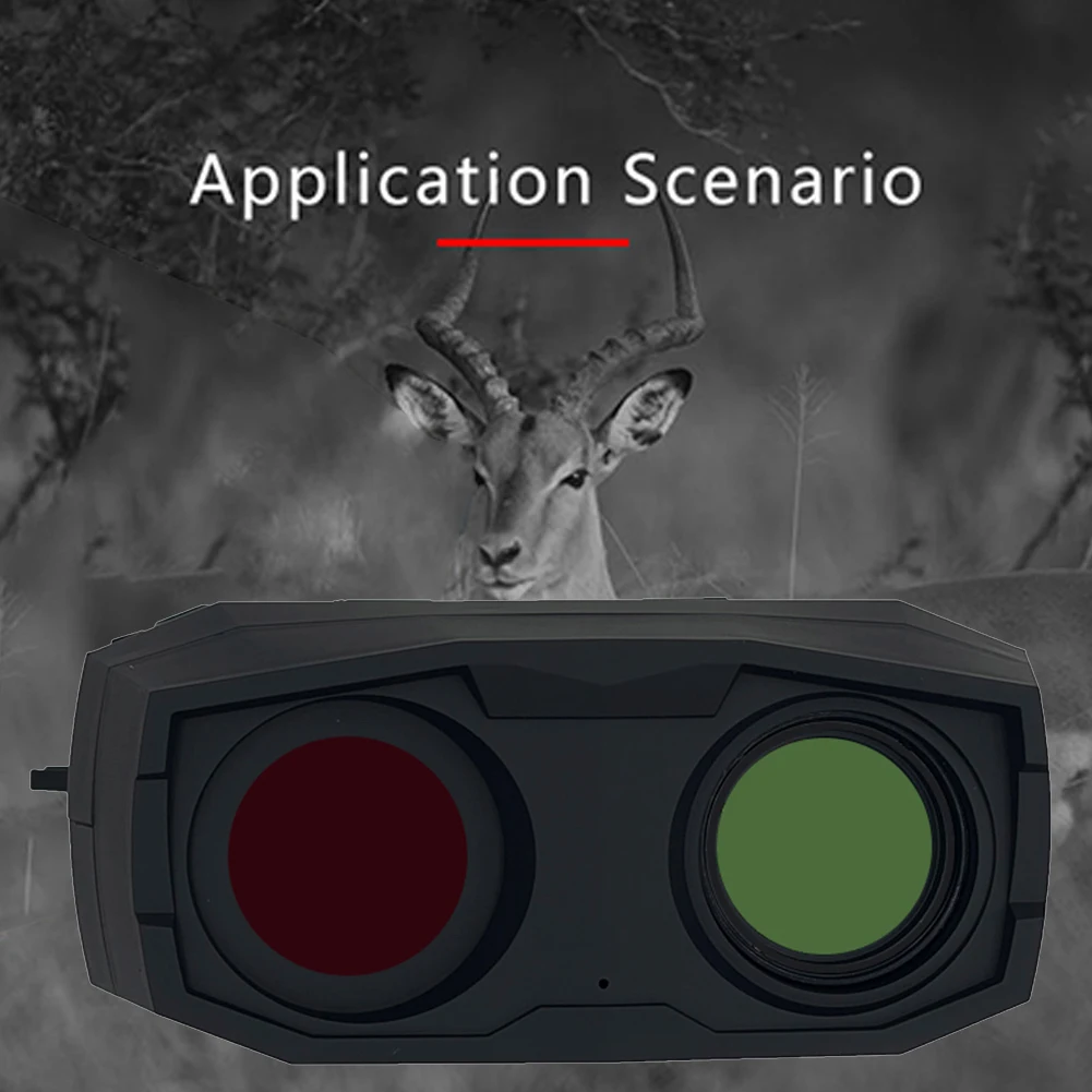 

60MP 4K Night Vision Instrument 8X Binoculars Device USB Rechargeable Day Night Dual Use Observing Animals Night Vision Device