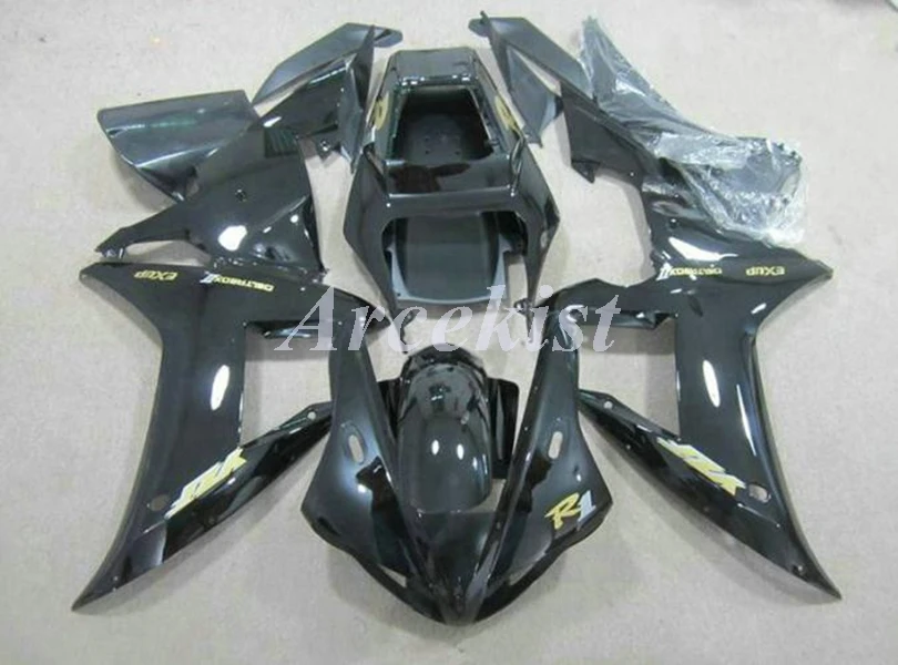 

4 Free Gifts New ABS Motorcycle Fairings Kit Fit For YAMAHA YZF - R1 02 03 2002 2003 Bodywork Set Custom Free Black