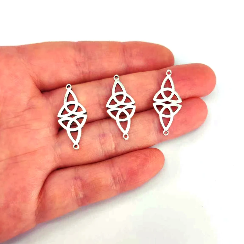 

5pcs double Celtic Knot pendant charms DIY