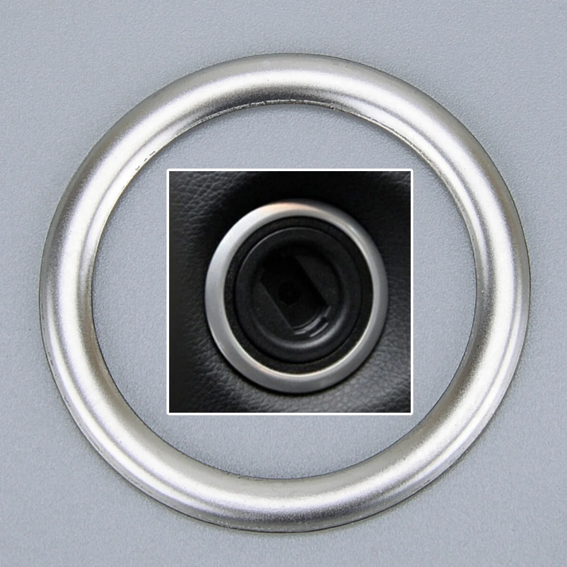 

Ignition Keyhole Circle Trim Cover Ring Frame Stainless Steel Fit for Mercedes Benz GLK X204 CLS W204 W212 2012 2013 2014 Silver