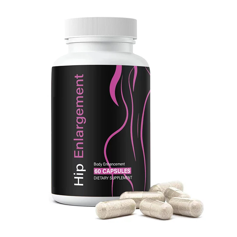 

60 pills Hip Enlargement Capsules Improve the overall size shape the spoils making the buttocks larger more beautiful