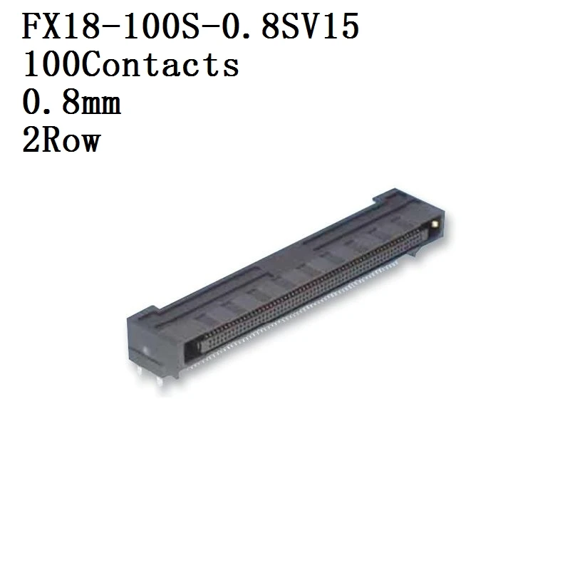 

HIROSE-Conector FX18-100S-0.8SV15 Connector, Header, 0.8 mm, 2 Row, board to board Socket 5 unids/lote