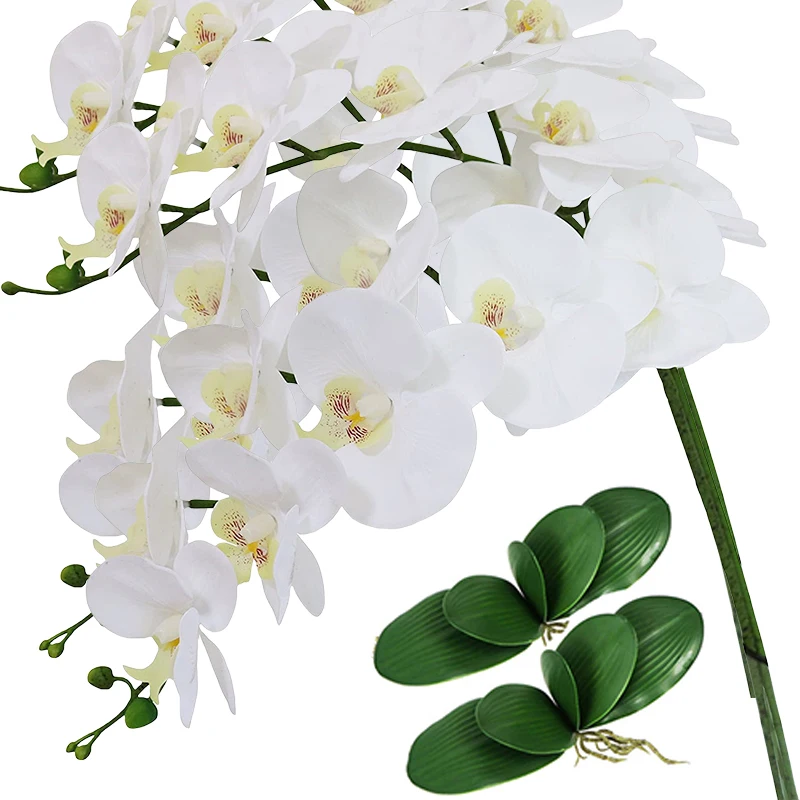 

Искусственные орхидеи латексные 9 шт.