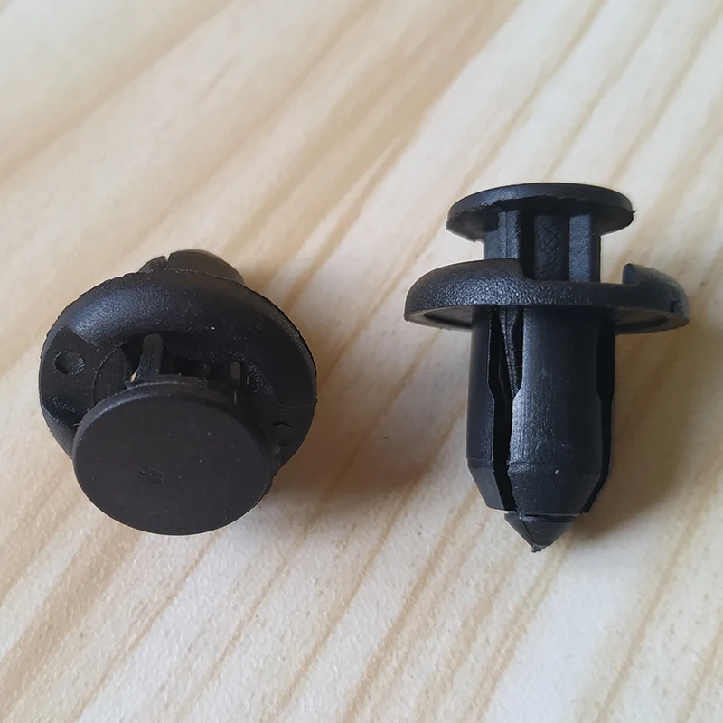 

50 шт. пластиковые заклепки, фиксаторы бампера, накладки, зажимы 10 мм для Honda/Accord/Civic CR-V/Acura CL MDX 91503-SZ5-003