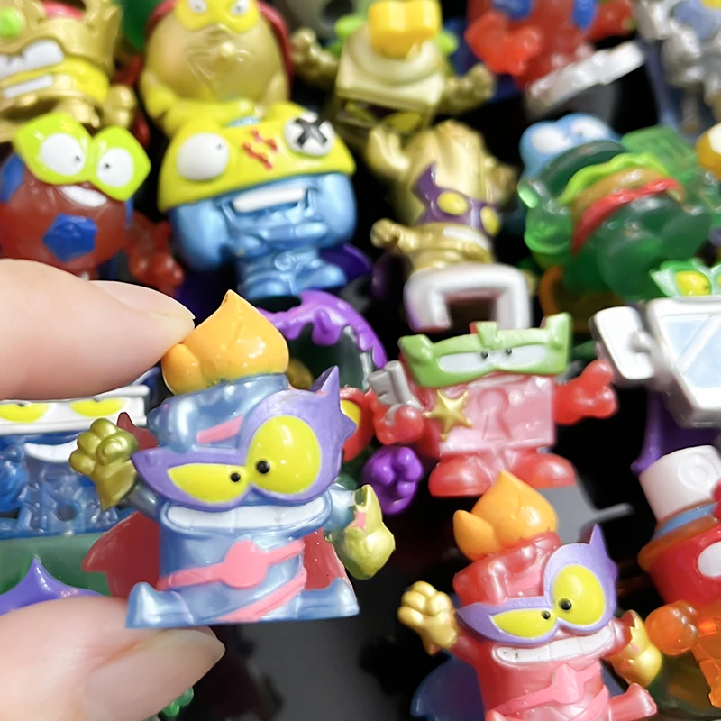 

2-3CM MEGA SUPERZING Burger King RIVALS OF KABOOM Collection Extra Action Figures Blind Box Rare Limited Kid toy Gift