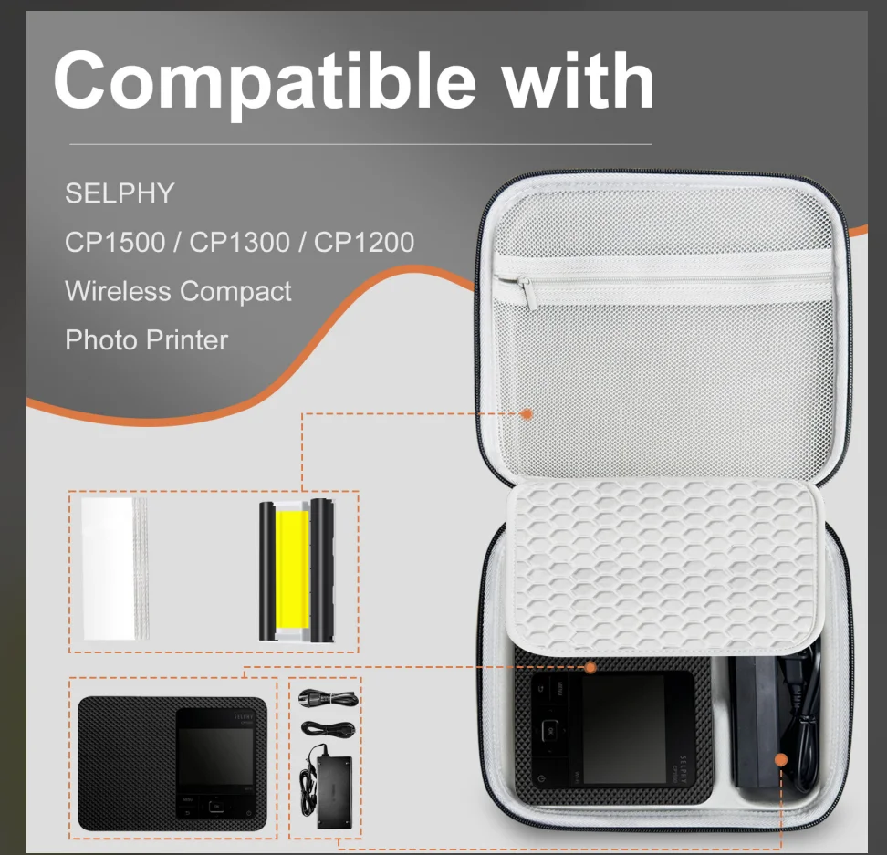 Совместимый набор цветных чернил и бумаги для Canon Selphy CP1500 CP1300 CP1200 CP910 CP900, фотобумага для принтера KP108IN KP-36IN, 6 дюймов (art.: 3920cb2fdfcdd) - 3920cb2fdfcdd