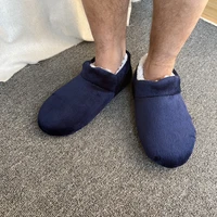 house slippers mens winter warm plus size non slip indoor home slippers male boys soft comfy fluffy lazy casual floor shoes flat
