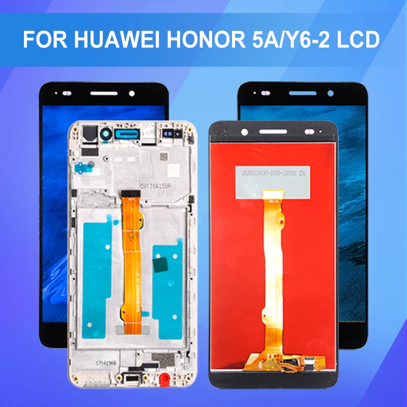 

Wholesale Y6 II Display For Huawei Honor 5A Lcd Touch Panel Digitizer Assembly CAM-L2 CAM-L23 Screen With Tools Free Shipping