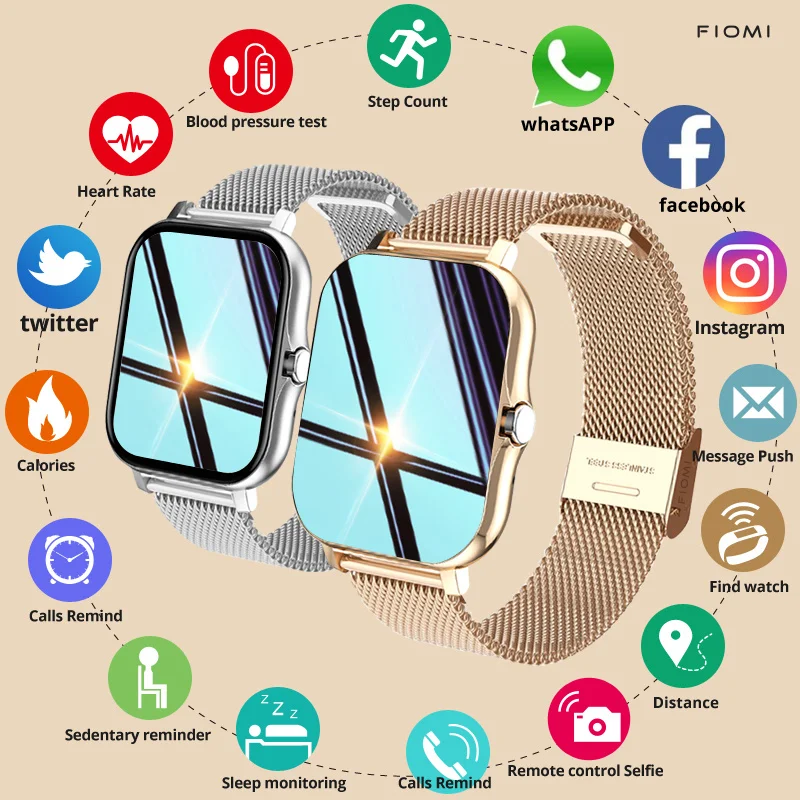 

Y13 Smart Watch HD Bluetooth Call Dial Touch 1.69" Waterproof Women Men Smartwatch For Android IOS Sports Fitness Tracke