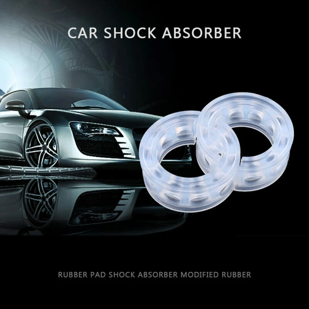 

Rubber Cushion Buffer Shock Spring Transparent Absorber Bumper Car Coil