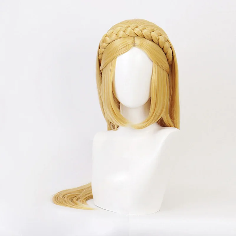 Парик принцессы Зельды: длинный парик для косплея термостойкие синтетические