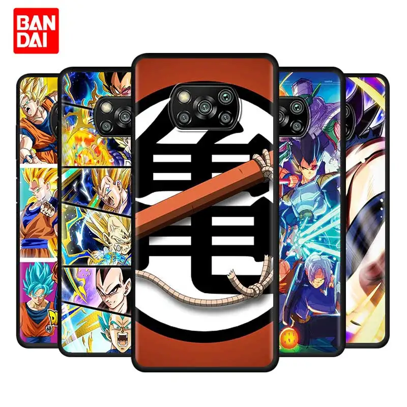 

Super Dragon Ball Goku Case for Xiaomi Poco X3 NFC F3 M3 11t 11 Lite Ultra Redmi Note 10s 10t Pro 5G Soft Silicone Tpu Cover