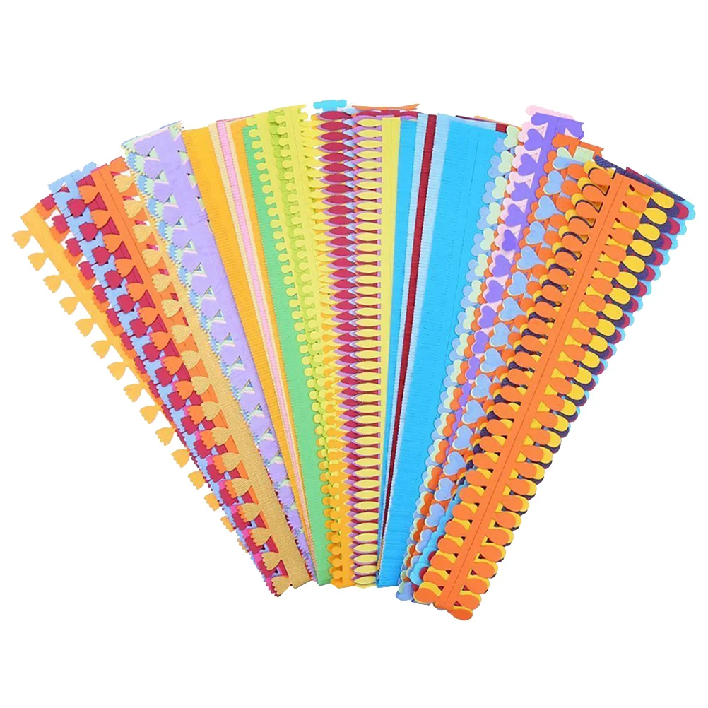 

60 Pcs 3d Three-dimensional Quilted Paper Handmade Quilling Strip Origami Kids The Flower Design And And Home Goods