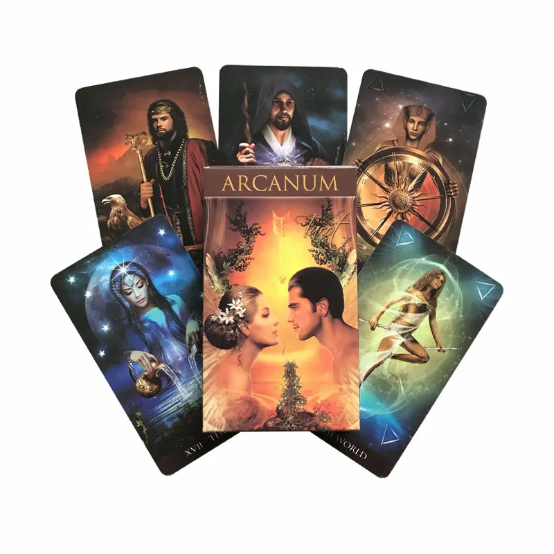 

78 Card Arcanum Tarot Oracle Card For Entertainment Fate Divination Card Game Tarot And A Variety Of Tarot Options PDF Guide