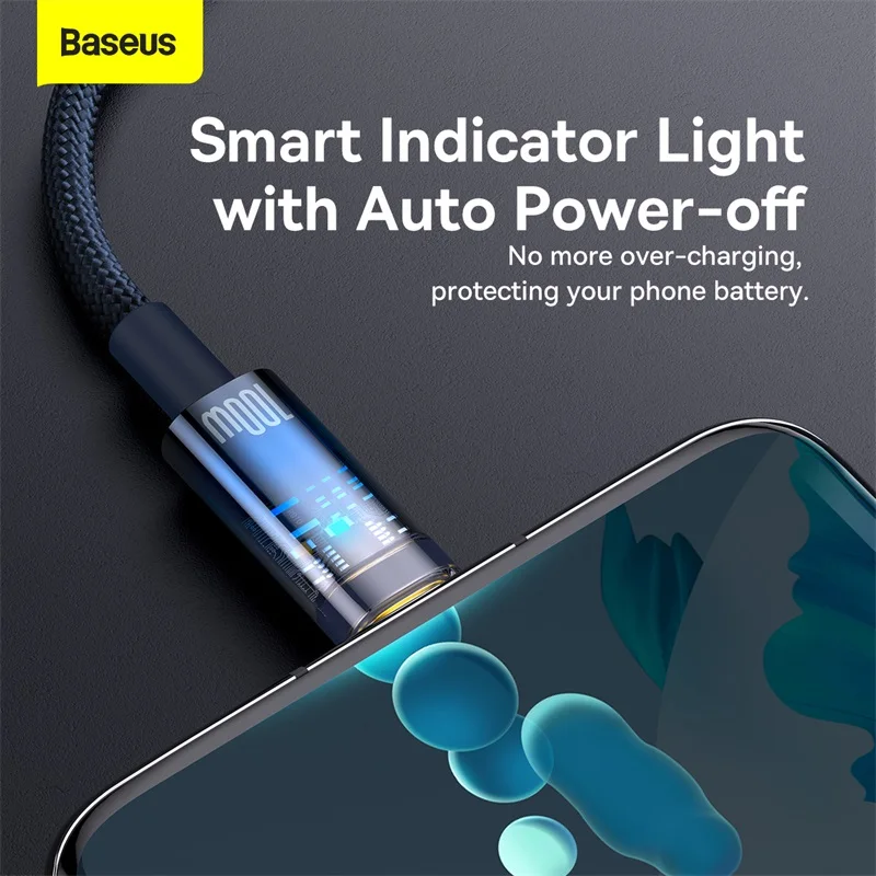 Baseus 6A 5A USB Type C кабель для Huawei P50 P40 Pro Supercharge 66 Вт 100 Быстрая зарядка USBC зарядное