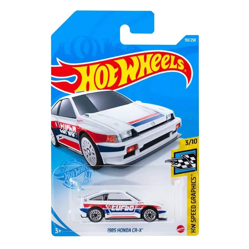 

Hot Wheels 1:64 1985 HONDA CR-X Edition металлические Литые модели автомобилей, детские игрушки, подарок