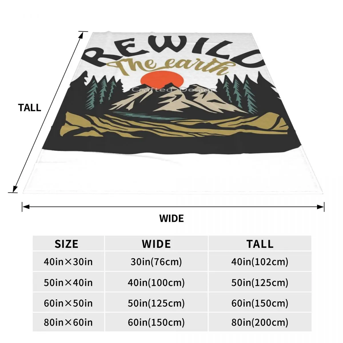 Одеяло Rewild The Earth покрывало на кровать для девушек диван-кровать