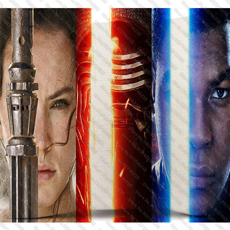 

Disney Star Wars Cushion Cover Home Cool Lightsaber Pillow Case Christmas Gift Funda Cojin Подушка 45*45cm