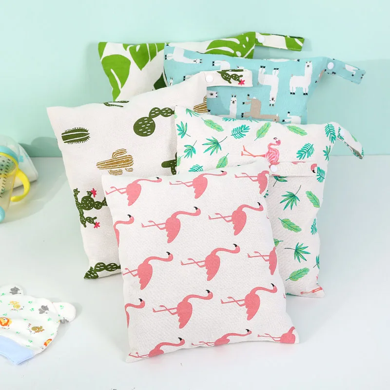 

Multifunctional Baby Diaper Bag Stroller Organizer Reusable Waterproof Wet/Dry Cloth Bag Fashion Mummy Storage Travel Nappy Bags