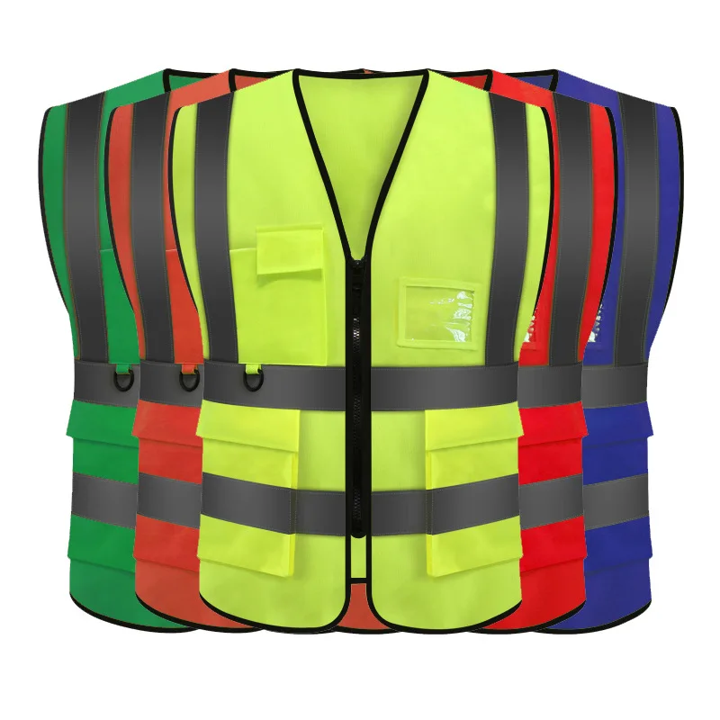 

Construction high visibility reflective safety straps vest cono de seguridad vial high viz vest safeti reflect visibl Clothing