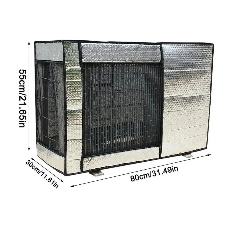 

Air Conditioner Outer Cover Air Conditioner Outdoor Machine Protector Energy Saving Air Conditioner Protective Supplies for Home