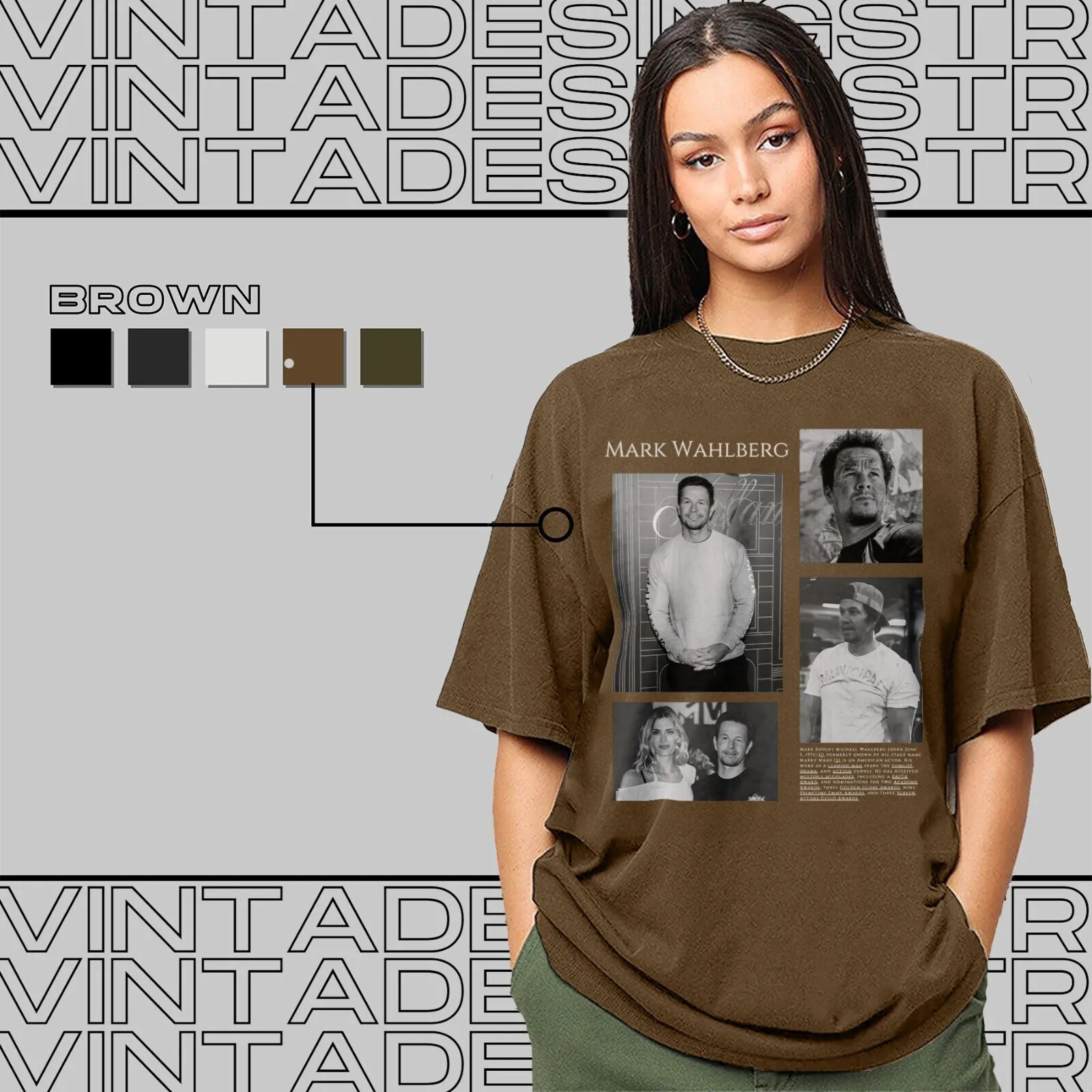 Футболка Limited Mark Wahlberg для мужчин и женщин