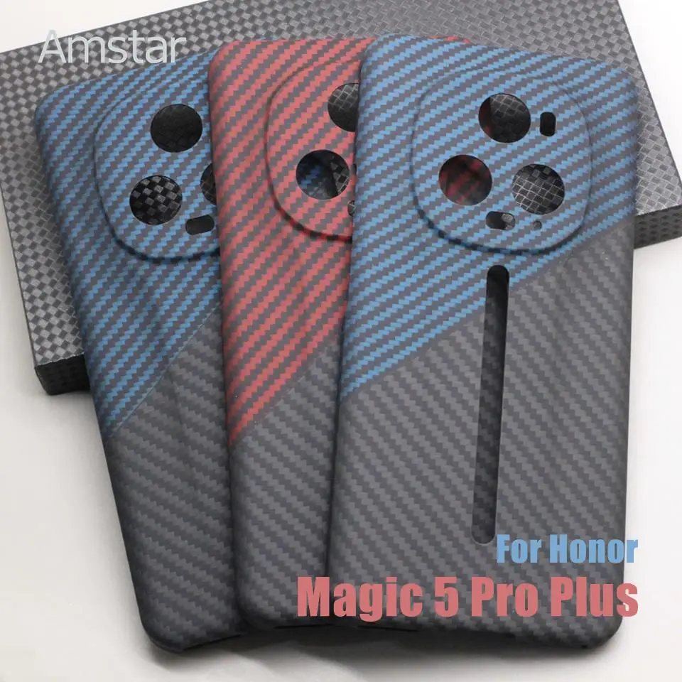 Многоскоростной защитный чехол Amstar из углеродного волокна для Honor Magic 5 Pro Plus