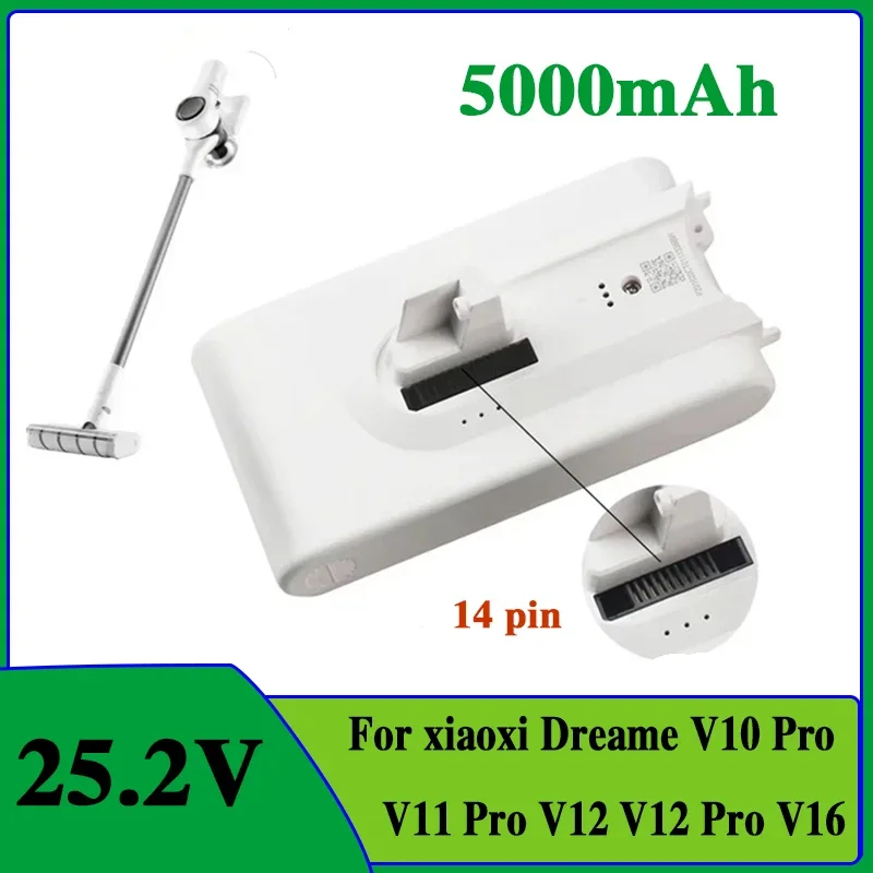 Оригинальный сменный аккумулятор 25 2 В для Dreame V11 V11SE V12 VVT1 VVN6 VVA1 беспроводной