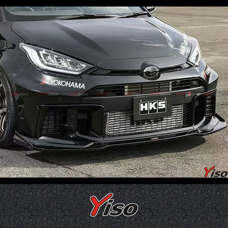 Фото Подходит для новой версии YARIS GR YARIS, аэродинамический комплект HKS из карбона: передний спойлер, боковые юбки, заднее крыло, задний спойлер. №1