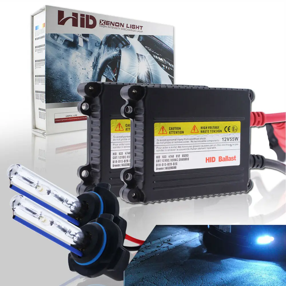 

55 Вт 9005 Hid лампа фары для Chevrolet Silverado 2500 3500 Hd 2001-2019 8000K