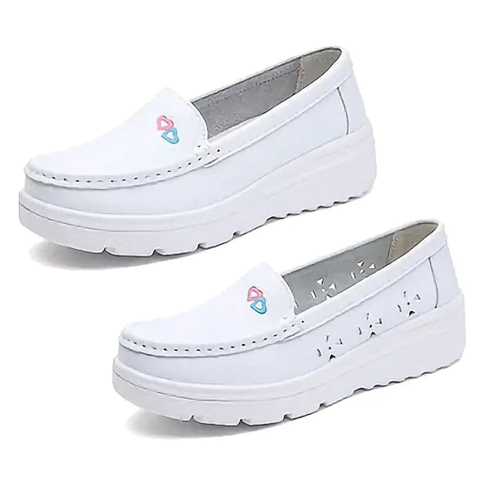 

Модель 2022 года, брендовые дизайнерские женские высококачественные уличные кроссовки Warrior для прогулок медсестер, модные кроссовки, милые Нескользящие дамы