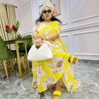 ramadan muslim kaftan abaya dress women dubai 2022 elegant gowns african chiffon maxi dress boubou robe djellaba femme