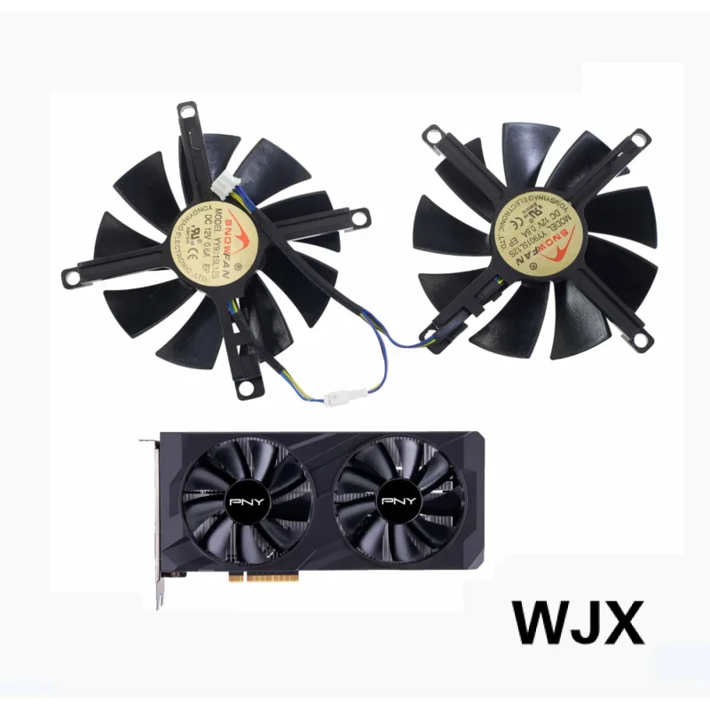 WYORESY кулер для PNY GeForce RTX 3050 8ГБ