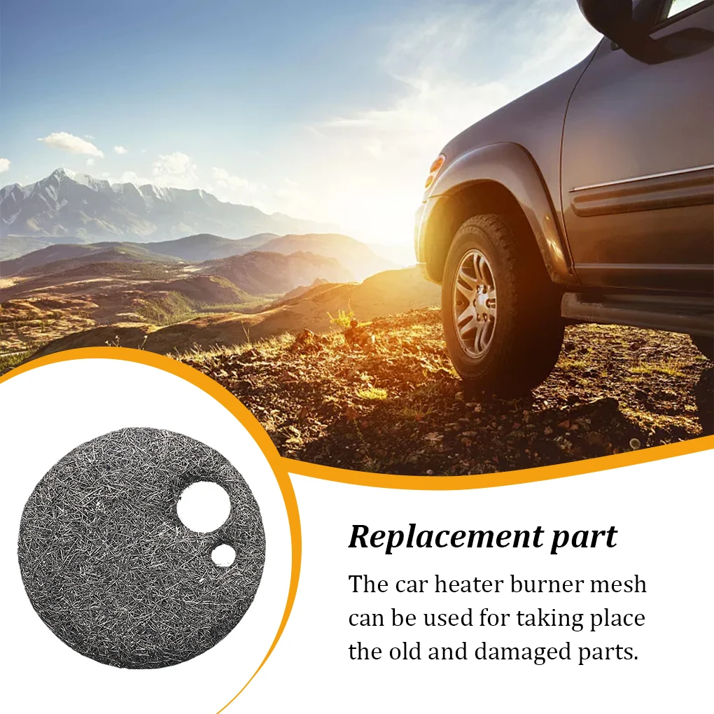 

33 мм автомобильный обогреватель горелка сетка Алюминиевый автомобиль грузовик экран сгорания Марля авторемонт запасная Замена для Air Top 2000